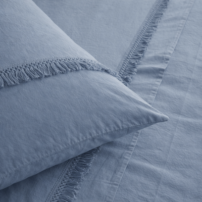 Parure Lenzuola No-Stiro Pizzo DUCALE Letto Moreali Tessile Casa