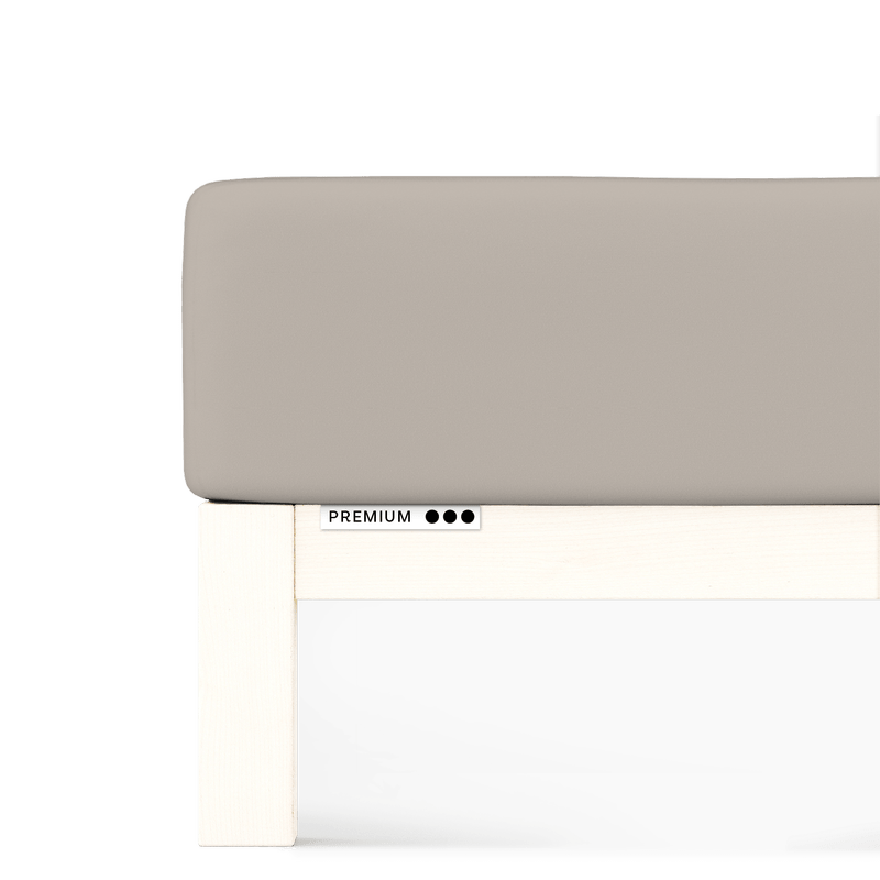 Sotto con Angoli in Jersey PREMIUM Letto Moreali Tessile Casa Franc./Matr. Standard | da 140x190 a 160x220 Sabbia 496