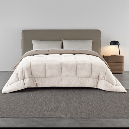 Trapunta Pelliccia Extra Soft COCCOLA Letto Moreali Tessile Casa Singolo 170 x 260 Seta