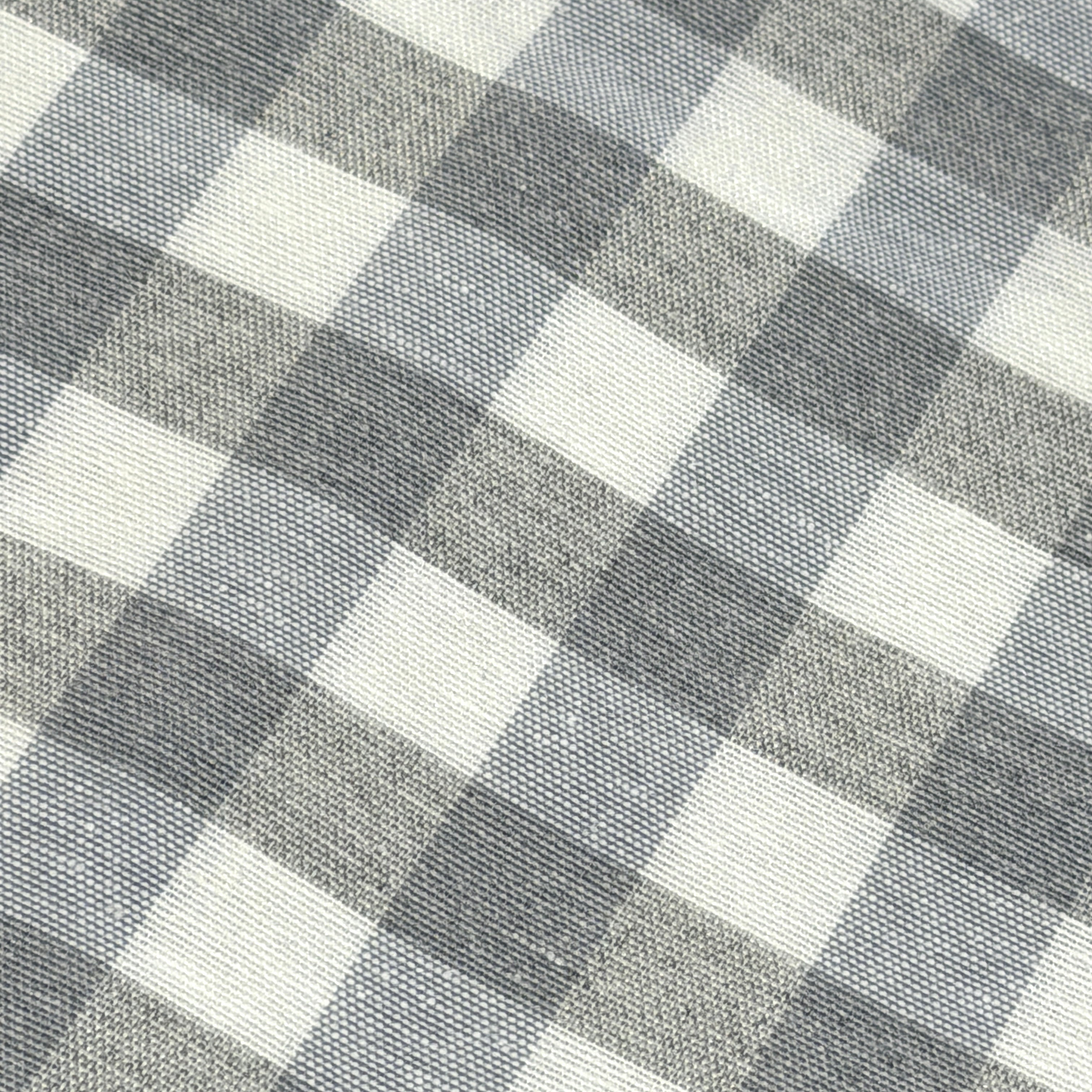 Tovaglia Quadri Tinto Filo DELLA NONNA Cucina Moreali Tessile Casa 140 x 180 Grigio Perla v.06