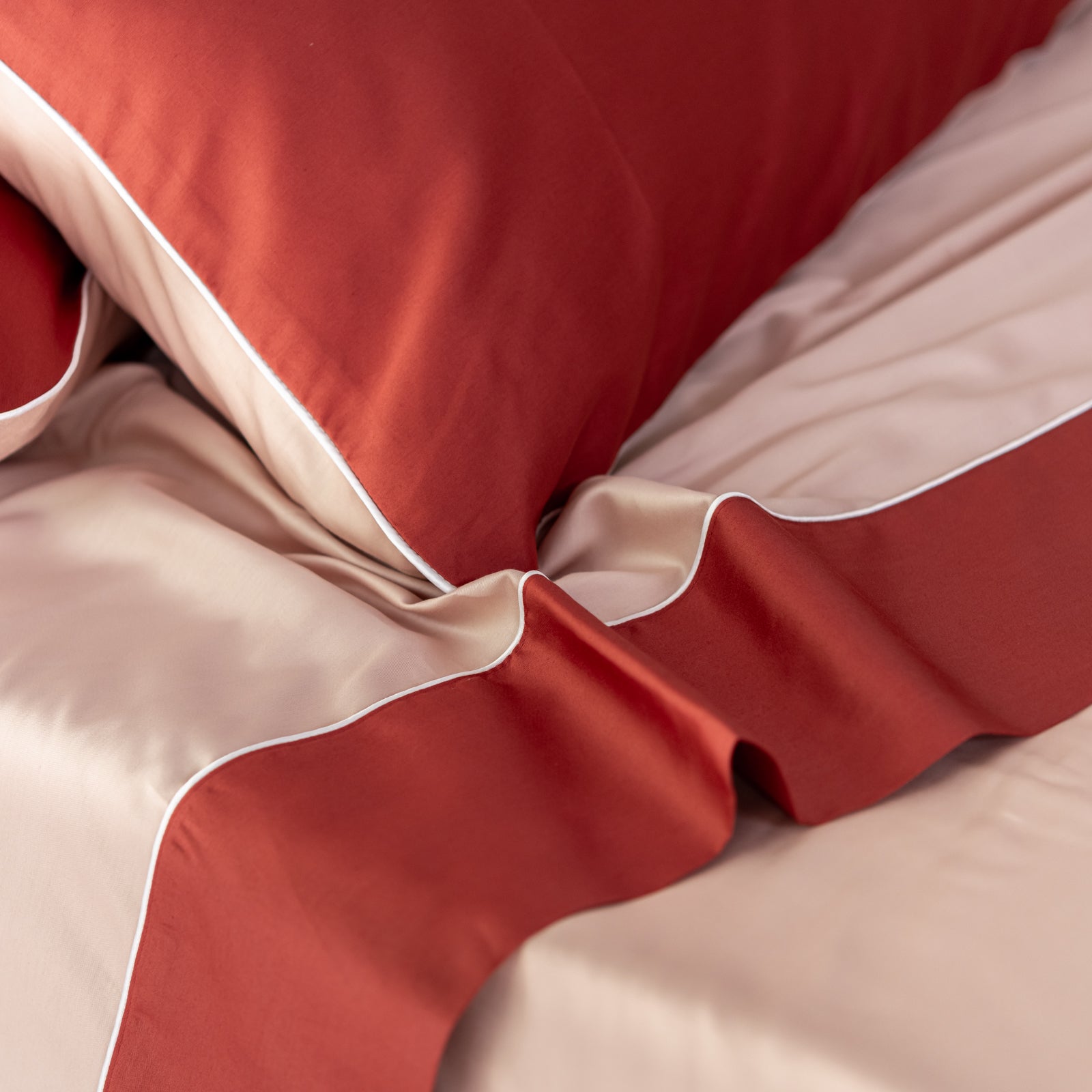 Parure Lenzuola Raso Cotone Double Letto Moreali Tessile Casa