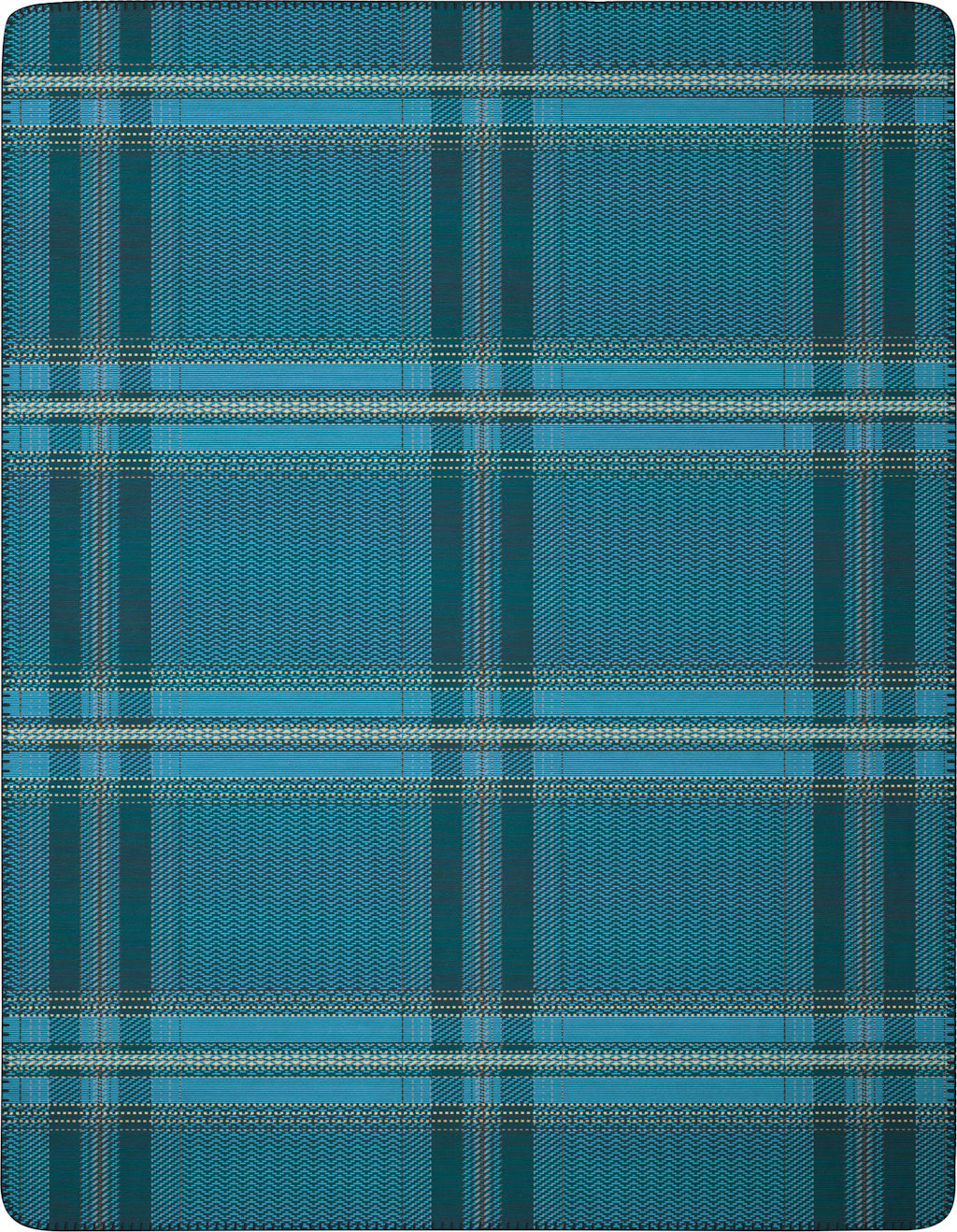 Plaid Caldo Cotone Nordic Check