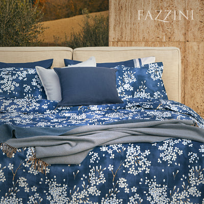 Completo Lenzuola Copriletto Percalle KIMONO Letto Fazzini