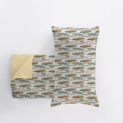 Completo Lenzuola Caldo Cotone 2502 Letto Cogal Matrimoniale Zenzero