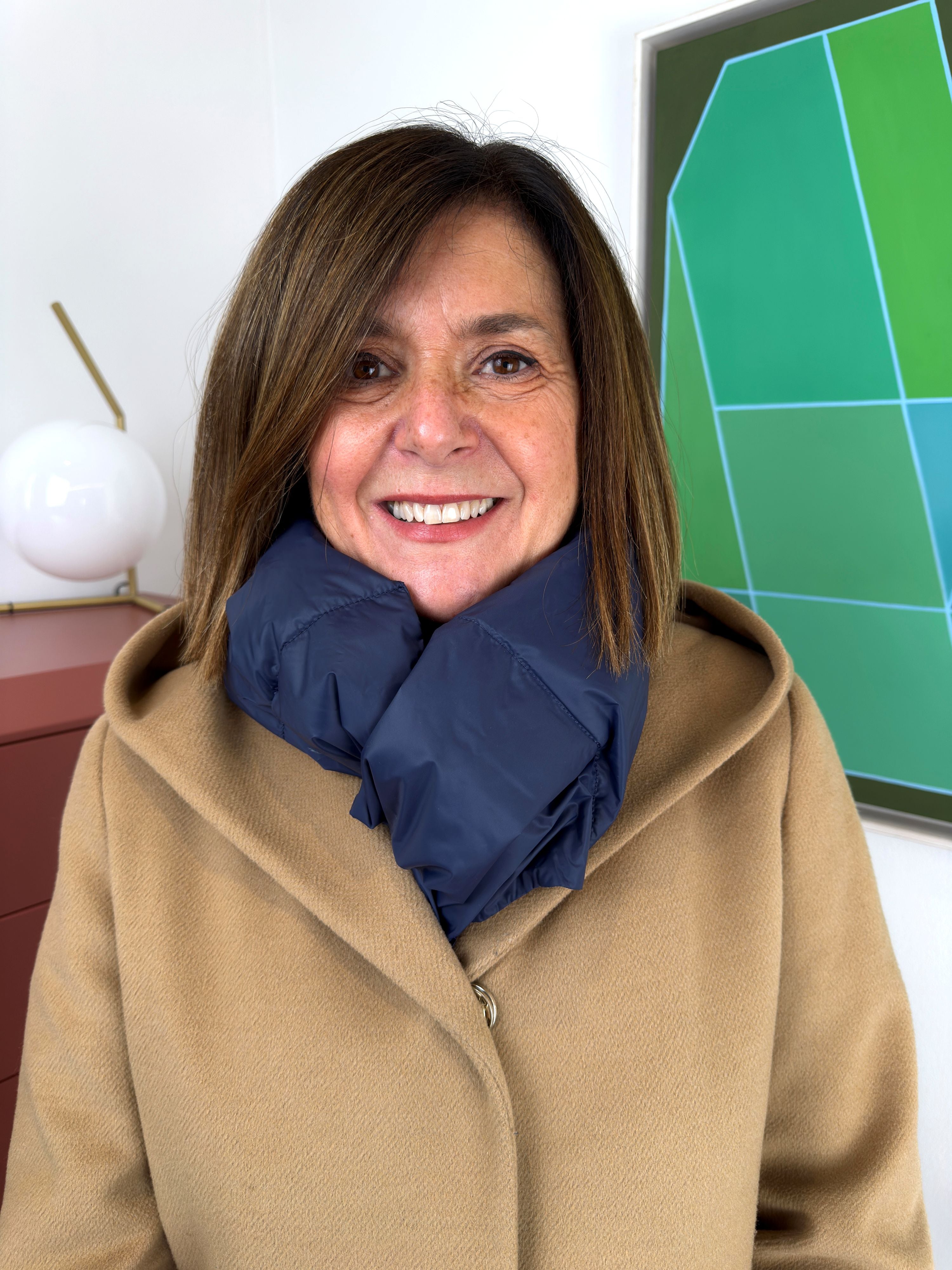 Sciarpa in Piumino d'Oca