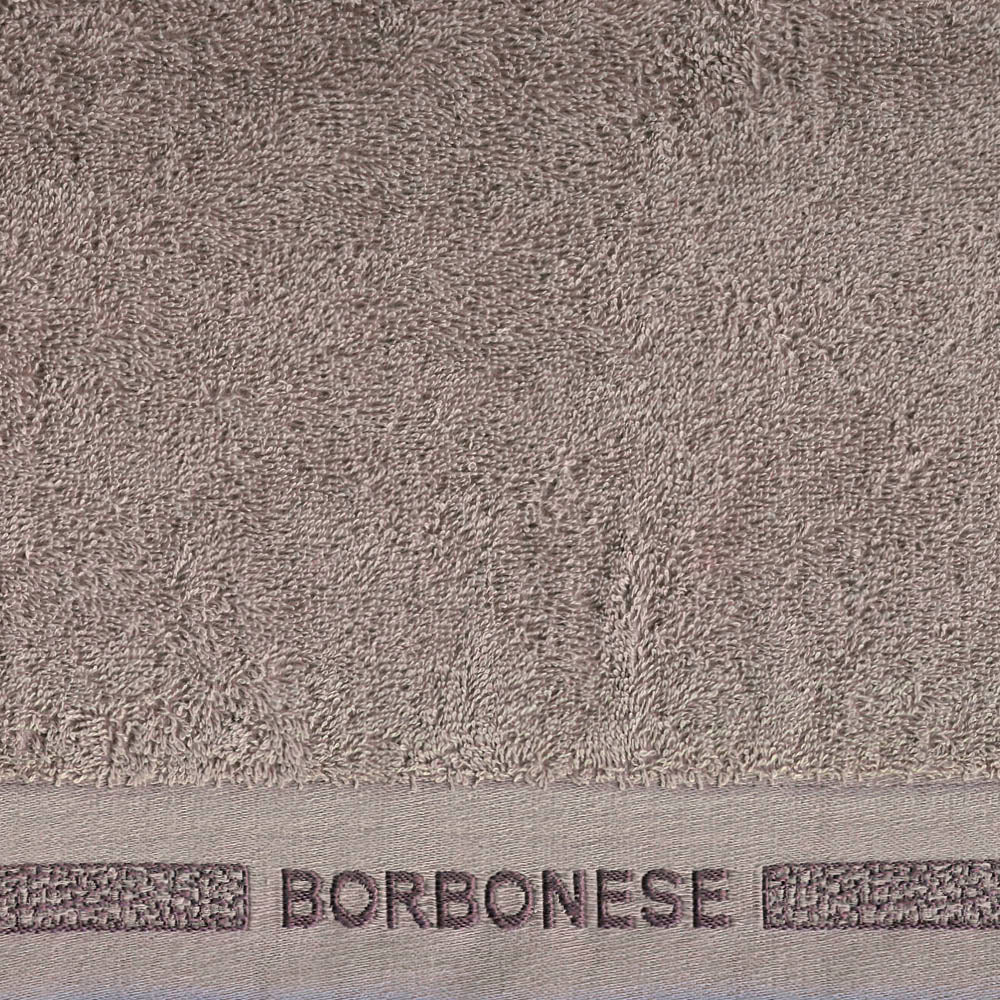 Set Asciugamani Borbonese Lounge Bagno Borbonese 60 x 110 / 40 x 60 Nocciola