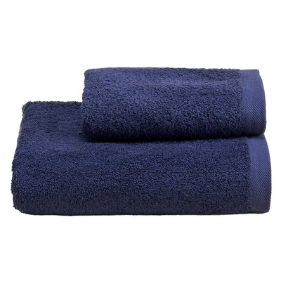 Set Asciugamani Soft CAREZZA Bagno Moreali Tessile Casa 60 x 110 / 40 x 60 Notte