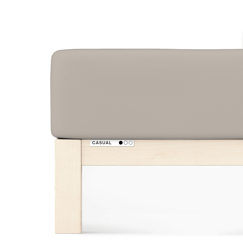 Sotto con Angoli in Jersey di Cotone Makò Letto Schlafgut L - Matrimoniale/Francese | da 140x190 a 160x200 Sabbia 496