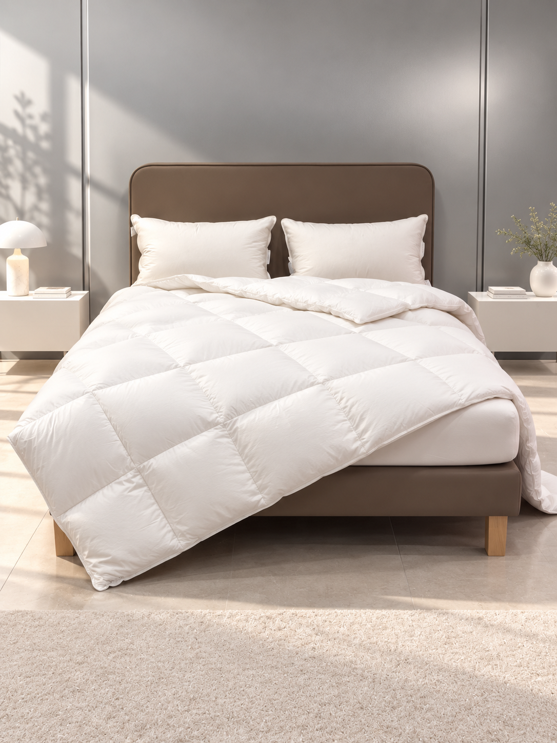 Piumino ''Piuma Non Piuma'' Fibra FINESSE Letto Kauffmann