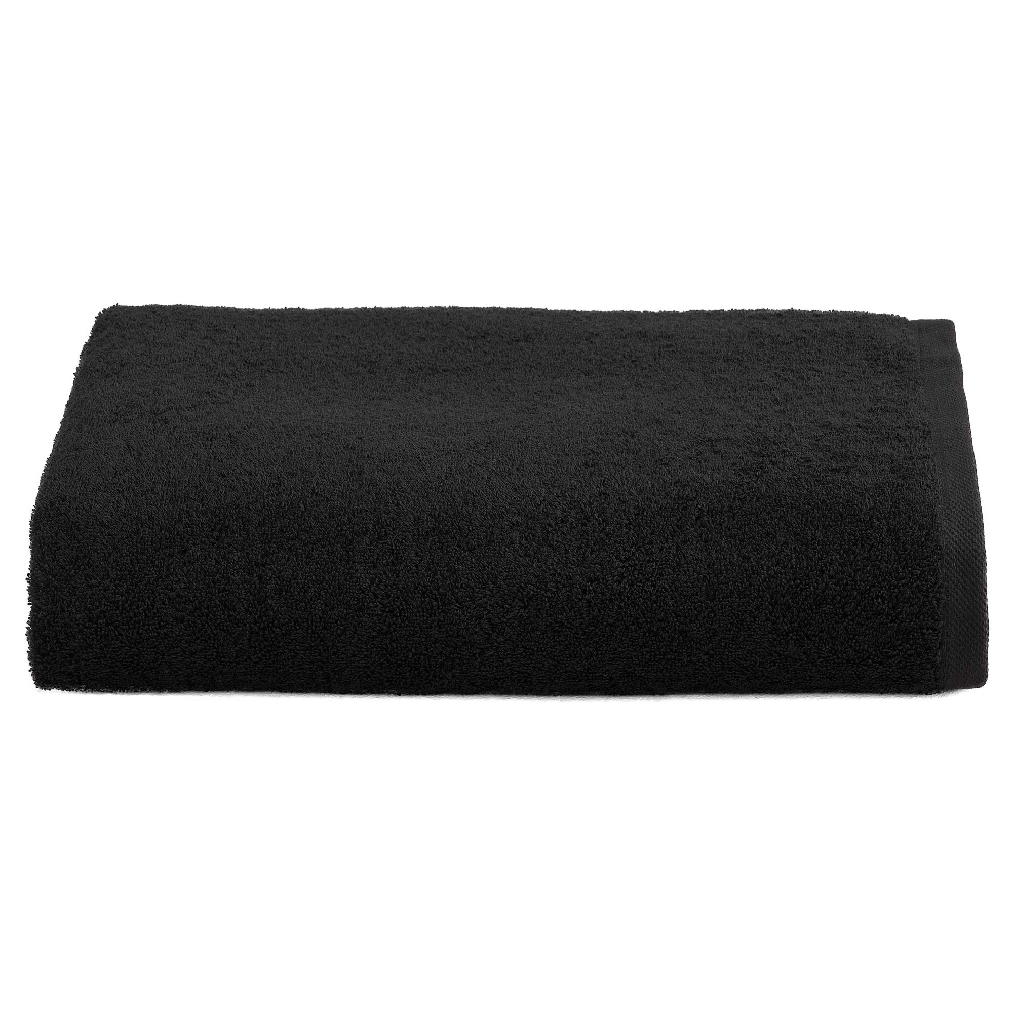 POPUP - Telo Doccia Soft CAREZZA Bagno Moreali Tessile Casa 100 x 150 Nero