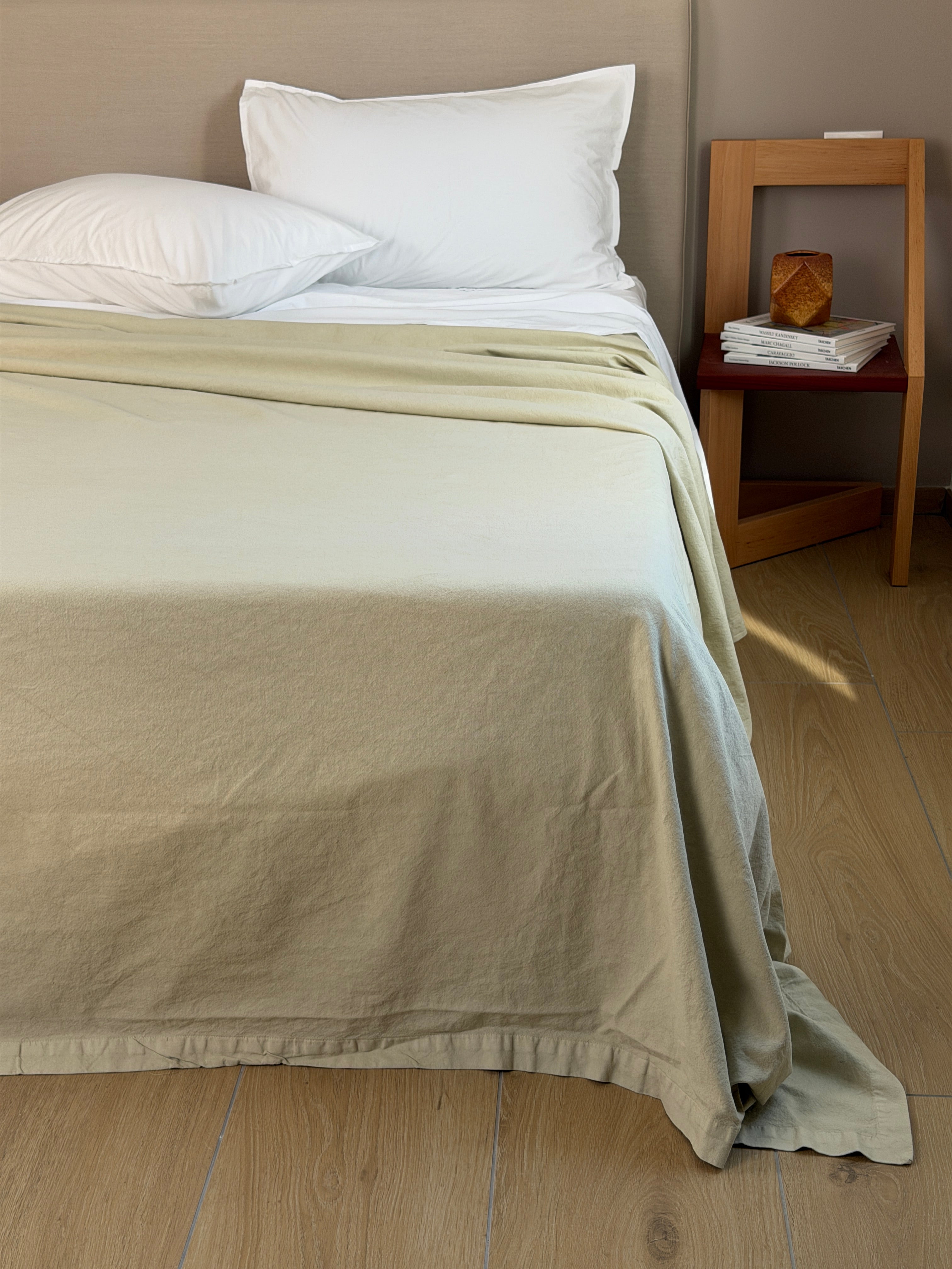 Copriletto No-Stiro ESSENZIALE Letto Moreali Tessile Casa Matrimoniale 270 x 270 Corda