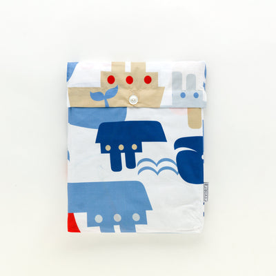 Completo Lenzuola KIDS Percalle Stampato FLIN Letto Riviera