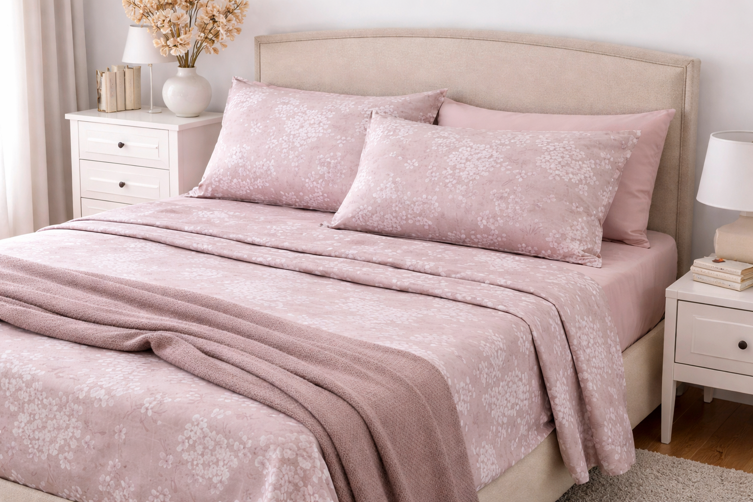 Completo Lenzuola Flanella Cotone Fazzini KIMONO Letto Fazzini