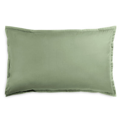 Coppia di Federe Percalle 200TC Eterno Letto Moreali Tessile Casa 50 x 80 cm Verde