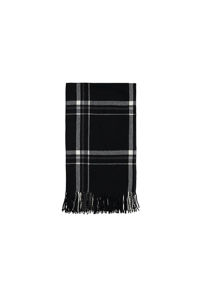 POPUP - Plaid Tartan Multicolor 'Tepore' Soggiorno Maryplaid 130 x 160 Nero Bianco