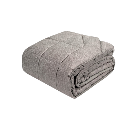 Trapunta Raso 300TC Baco Letto Fazzini 270 x 270 Sasso