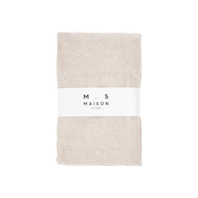 Set Asciugamani Pepe Bagno Maison Sucrée 60 x 105 / 40 x 60 Betulla var.39