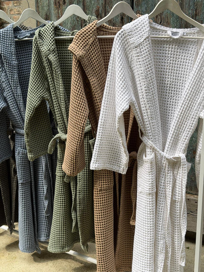 Accappatoio Garment Washed Unisex APE REGINA Bagno Moreali Tessile Casa