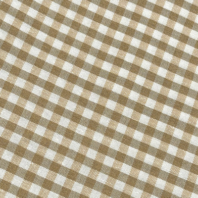 Tovaglia No-Stiro Quadretti Tinto Filo DELLA NONNA Cucina Moreali Tessile Casa 140 x 180 Tortora v.01