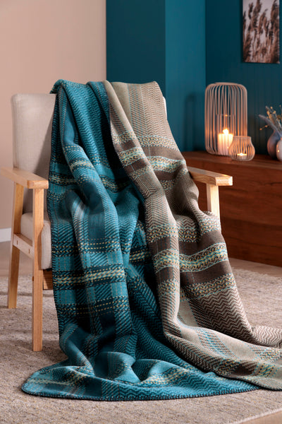 Plaid Caldo Cotone Nordic Check