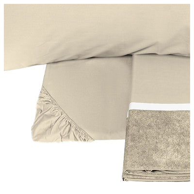Completo Lenzuola Percalle GALUCHAT Letto Fazzini