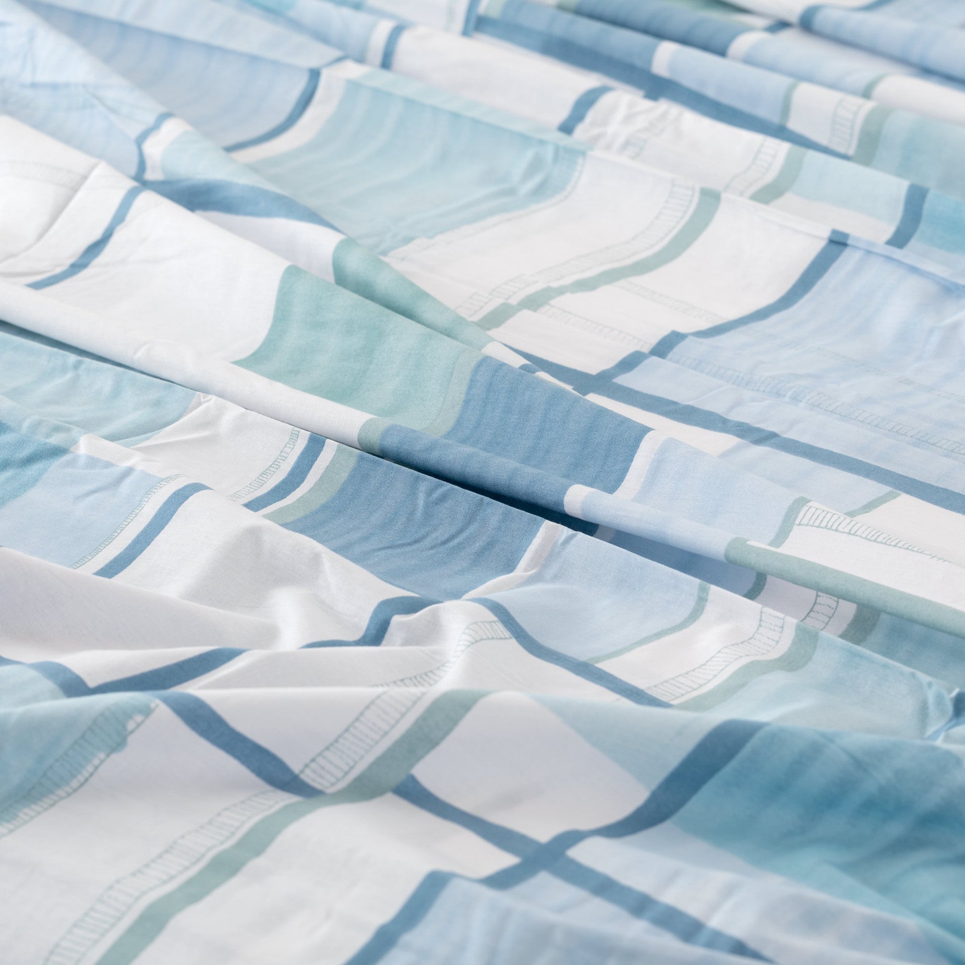 Completo Lenzuola Cotone Stampato JURI Letto Riviera