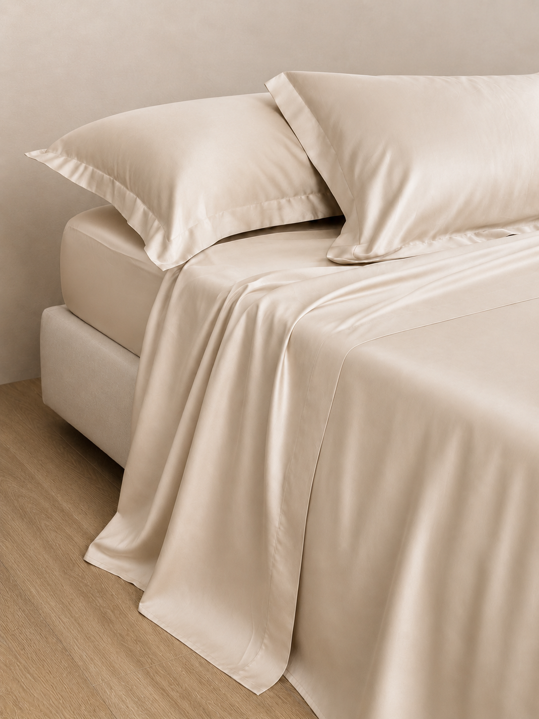 Completo Lenzuola Raso Cotone 300TC SATIN ELITE
