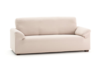Copridivano Liscio Bi-Stretch Soggiorno Belmarti Poltrona 70-100 cm Beige