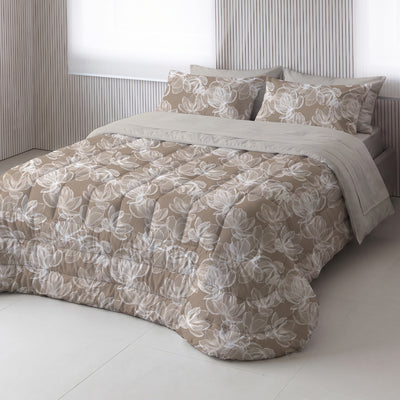 Trapunta Raso 300TC SERENA Letto Galizzi 270 x 270 Ecrù