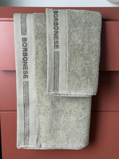 Set Asciugamani Borbonese Lounge Bagno Borbonese