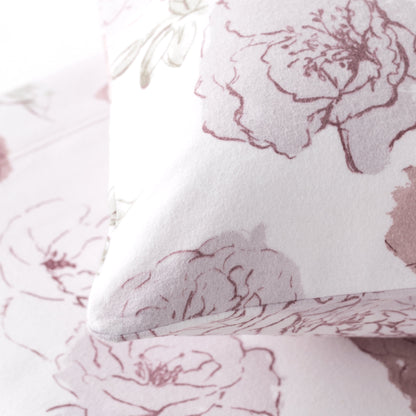 Completo Lenzuola Flanella Cotone Stampato Hermosa Letto Riviera