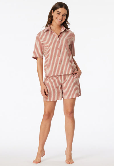 Pigiama Corto Aperto Stripes Marrakech Abbigliamento Schiesser M Marrakech