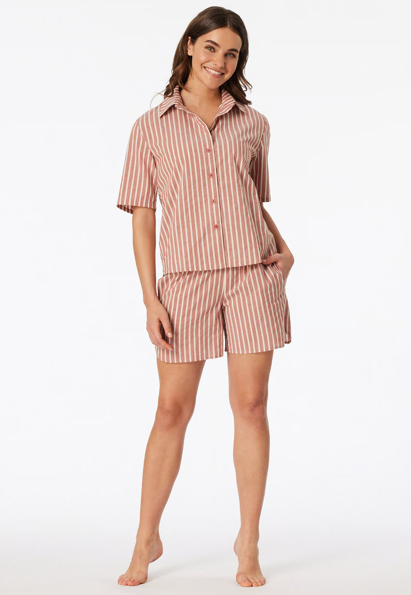 Pigiama Corto Aperto Stripes Marrakech Abbigliamento Schiesser M Marrakech