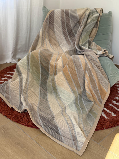 Plaid Caldo Cotone Love Nature Soggiorno Borbo