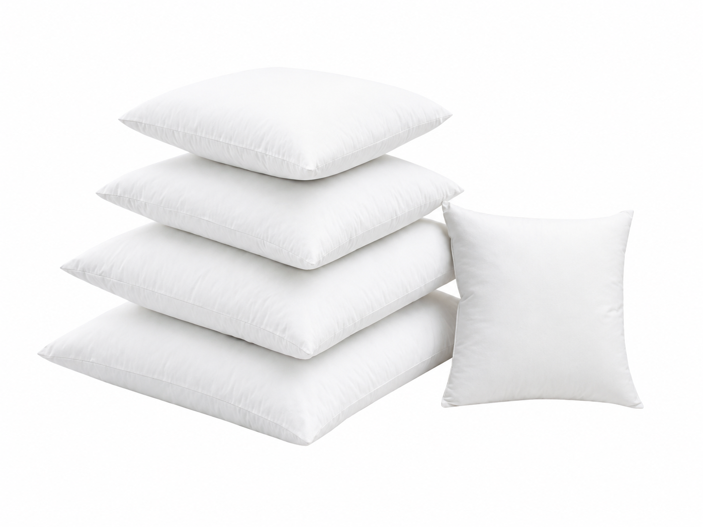 Imbottitura Plus Soggiorno Moreali Tessile Casa 38 x 55 Bianco