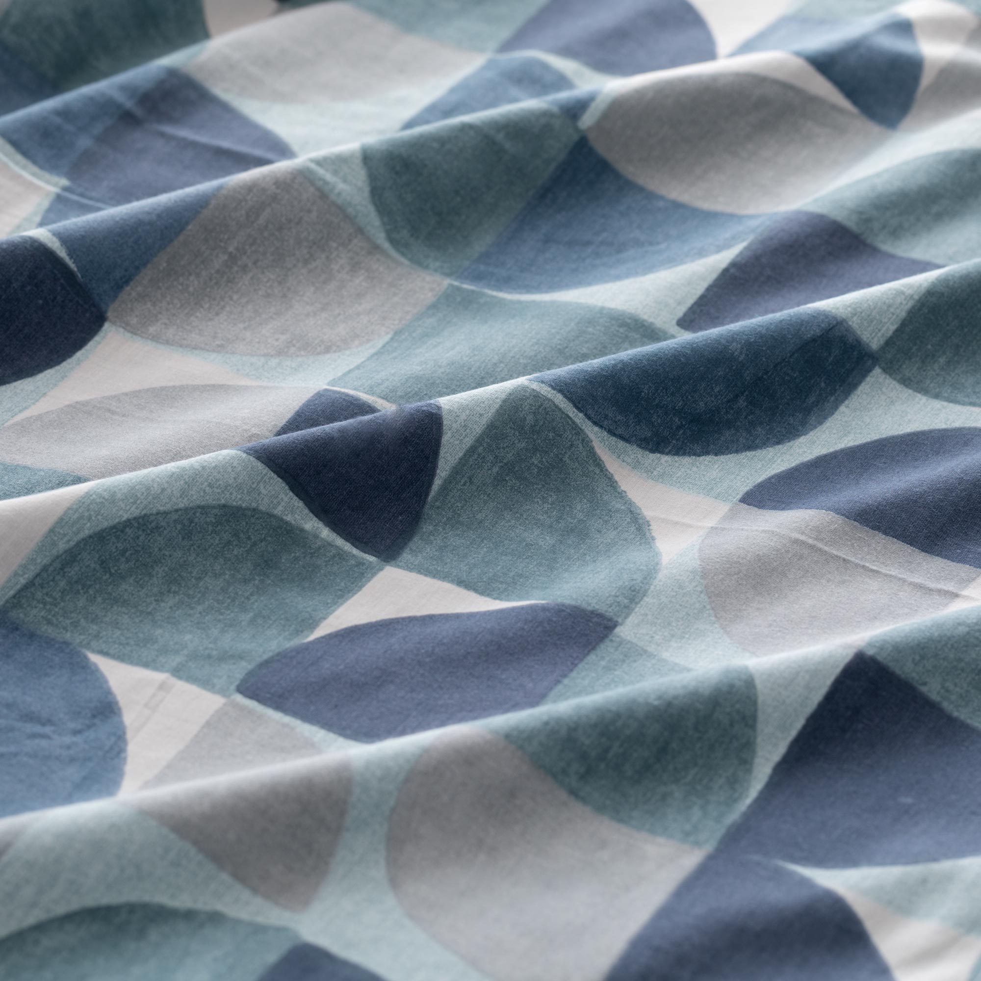 Completo Lenzuola Cotone Stampato Cassio Letto Riviera