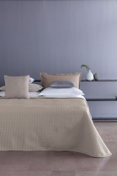 Trapuntino in Microfibra Bicolore PASSEPARTOUT Letto Riviera