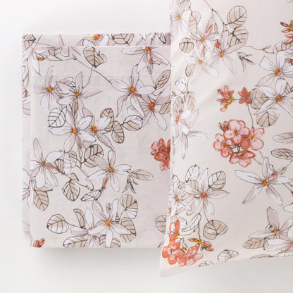 Completo Lenzuola Cotone Stampato Zoe