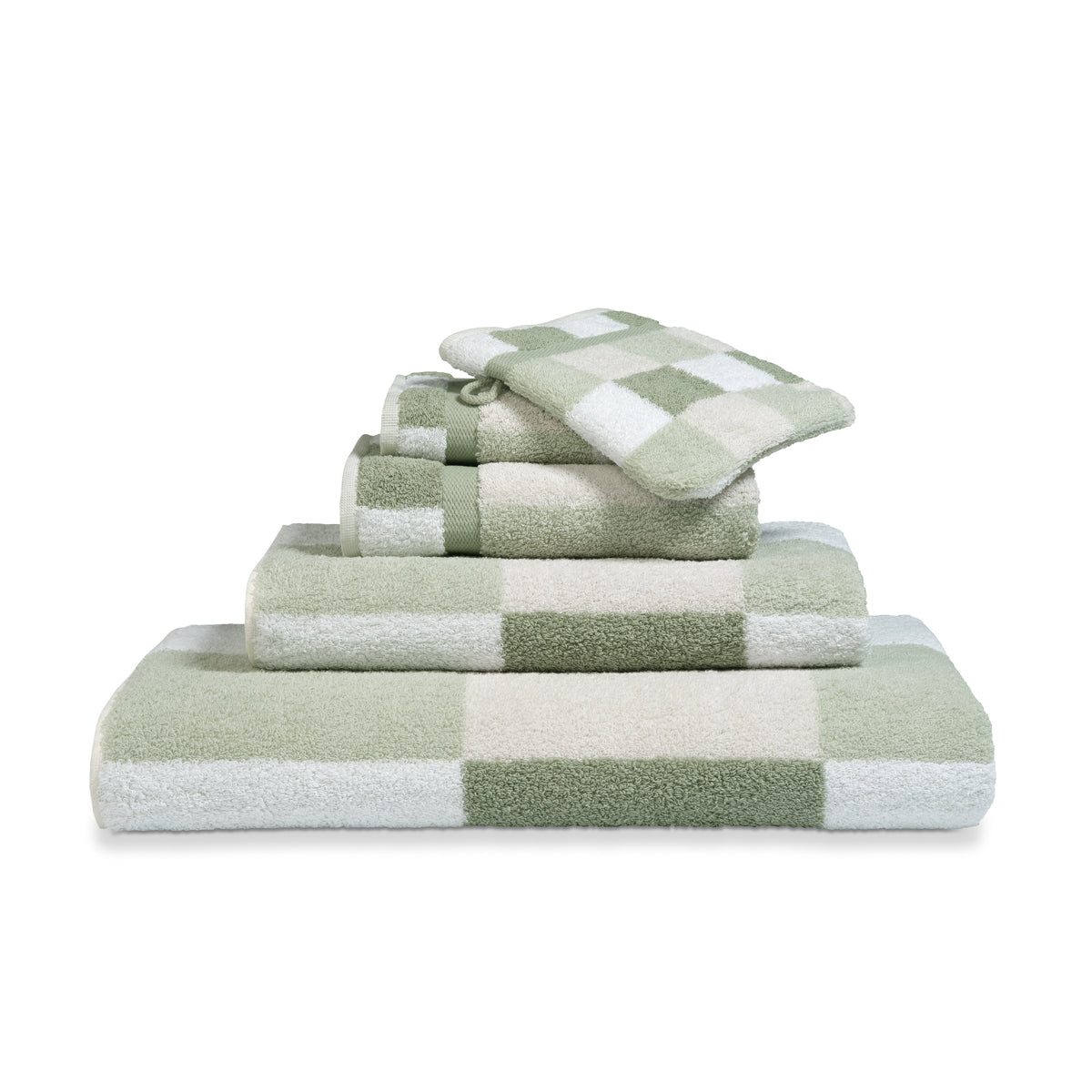 Set Asciugamani Cotone Americano Tinto Filo BOSTON Bagno Cogal