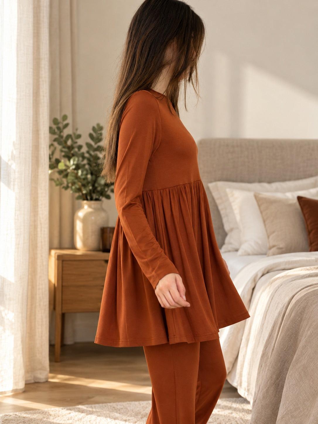 Pigiama In Viscosa Sartoriale CHARME Abbigliamento Moreali Tessile Casa