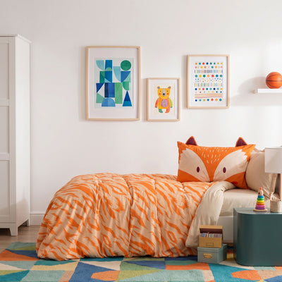 Parure Copripiumino KIDS Percalle Stampato Robin