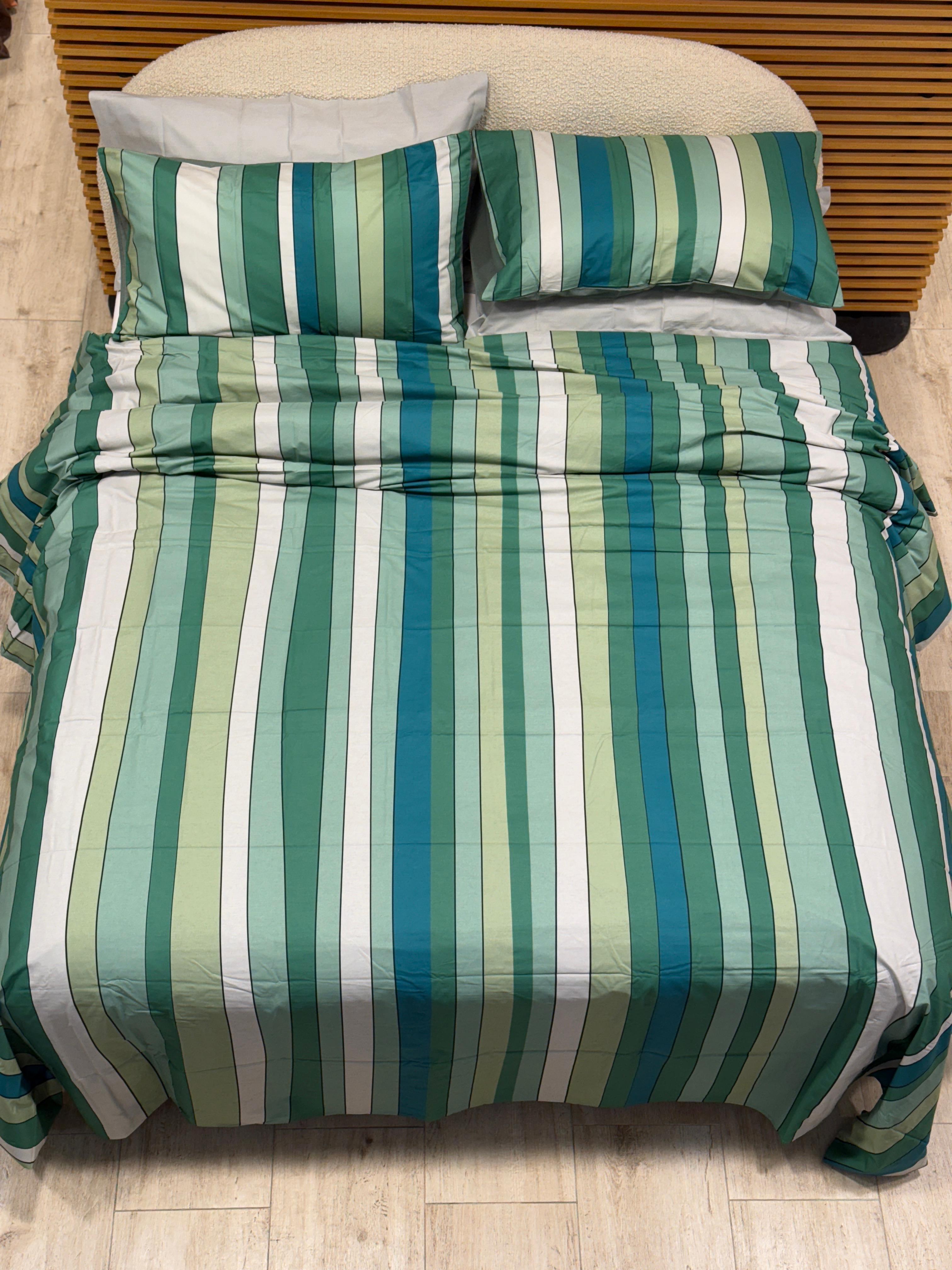 Parure Copripiumino BAIADERA Letto Moreali Tessile Casa Matrimoniale Giungla