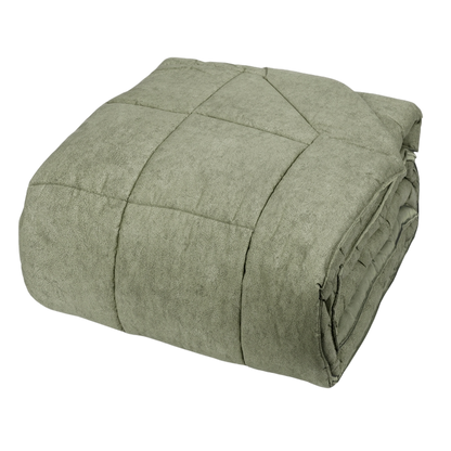 Trapunta Percalle Galuchat Letto Fazzini 270 x 270 Verde