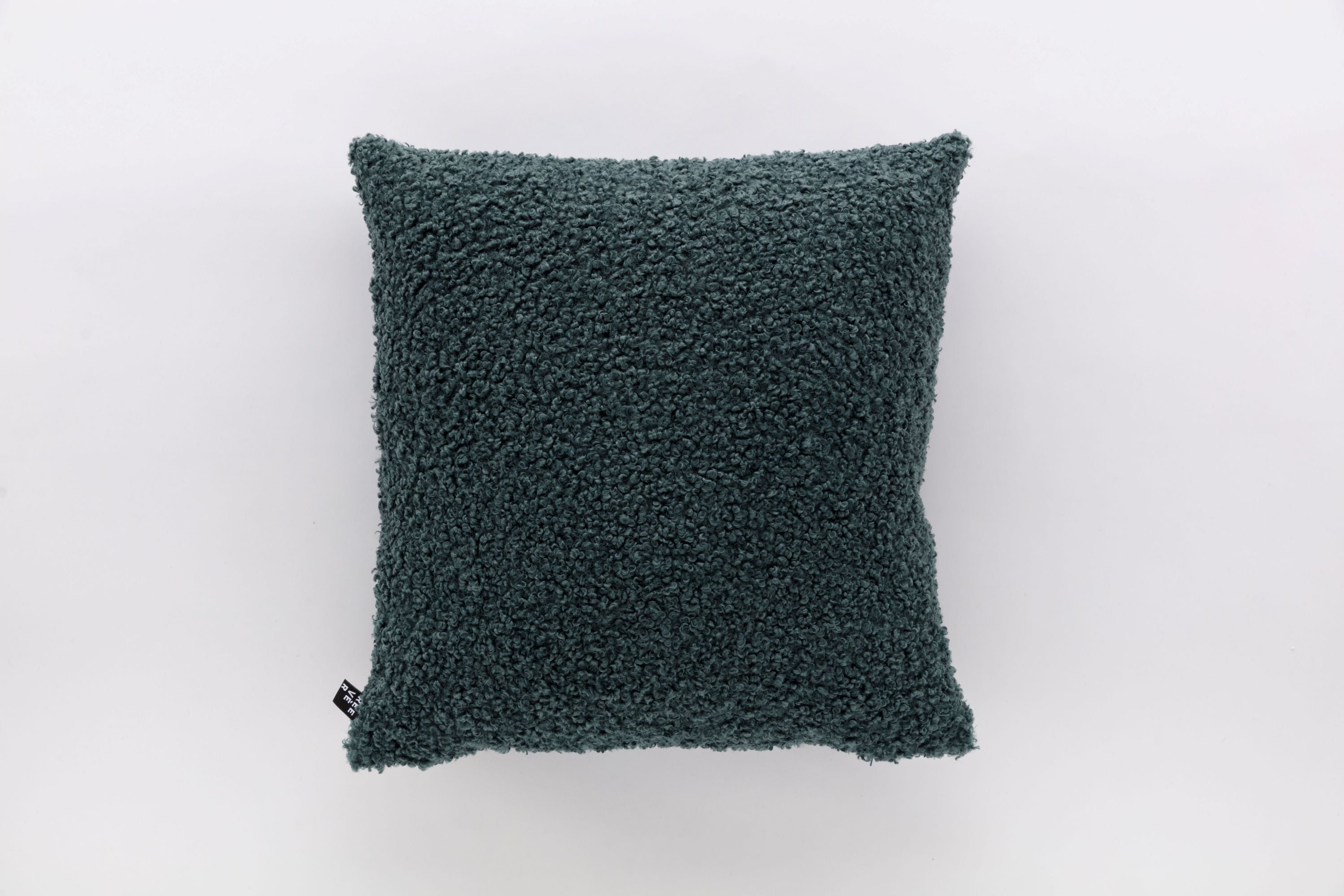 Cuscino Arredo Bouclè Mantra Soggiorno Reevèr 30 x 50 Petrolio