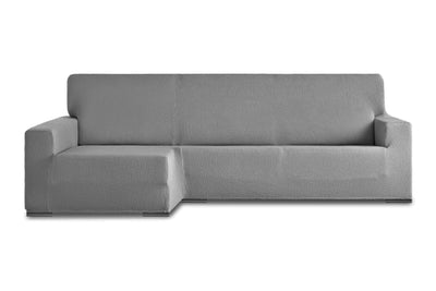 Copridivano Chaise Longue Bracciolo Lungo Soggiorno Belmarti Destra Grigio