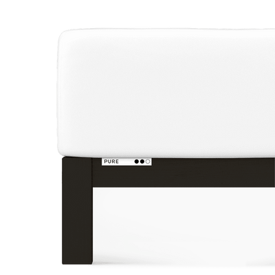 Sotto con Angoli in Jersey-Elastan PURE H.40 Materasso Moreali Tessile Casa L - Matrimoniale/Francese | da 140x190 a 160x220 Bianco 101