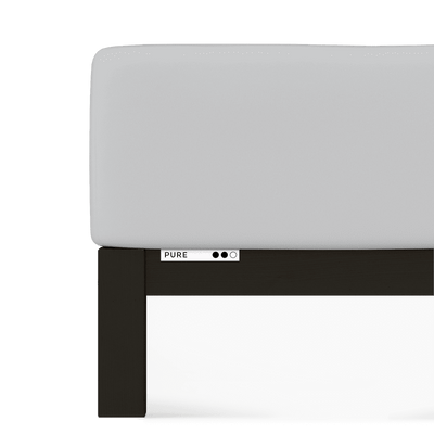 Sotto con Angoli in Jersey-Elastan PURE H.40 Materasso Moreali Tessile Casa L - Matrimoniale/Francese | da 140x190 a 160x220 Grigio Perla 511