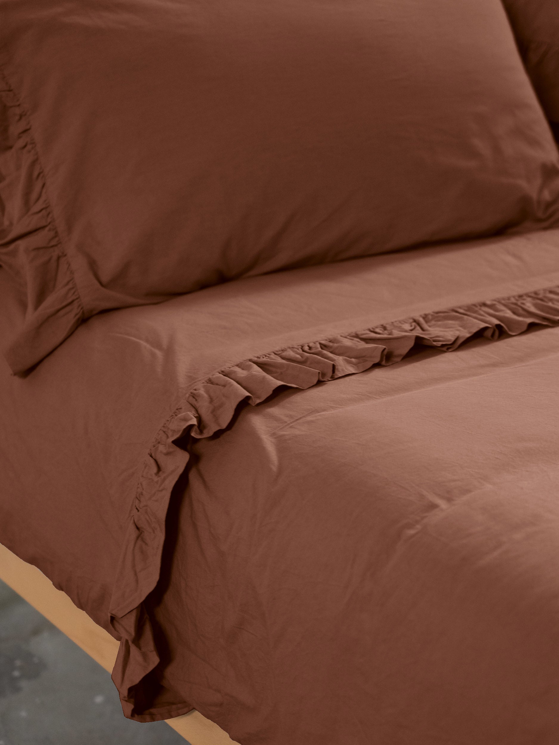 Parure Copripiumino No-Stiro FRAPPA Letto Moreali Tessile Casa Matrimoniale Marrakech