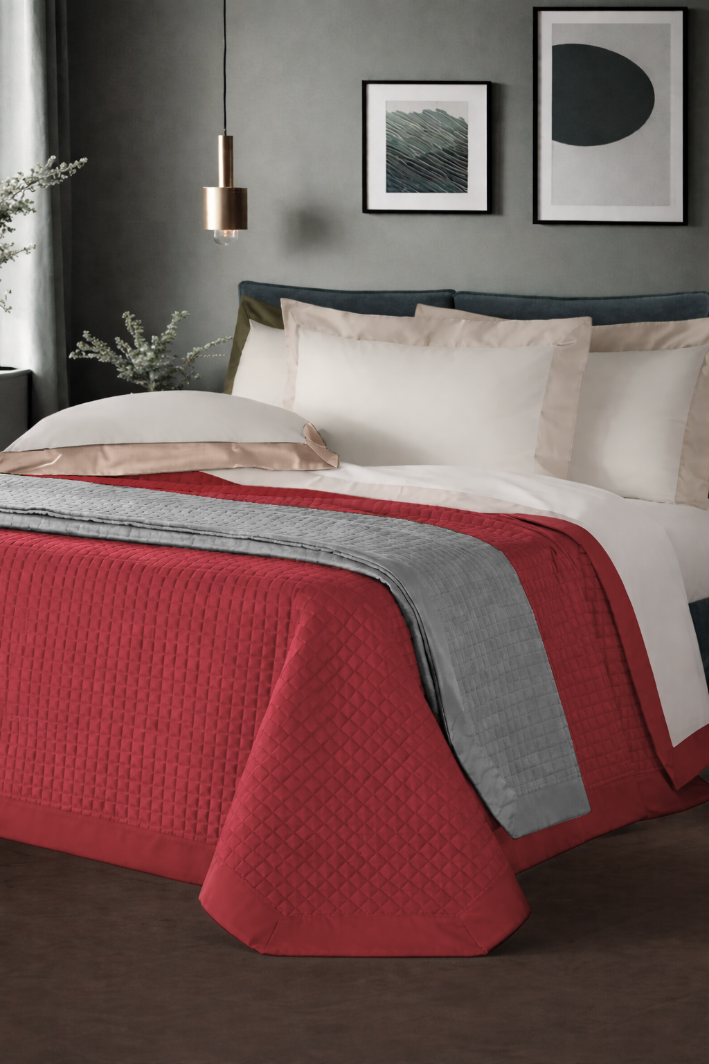 Trapuntino Raso di Cotone Luxury Letto Moreali Tessile Casa Matrimoniale 270 x 270 Marrakech