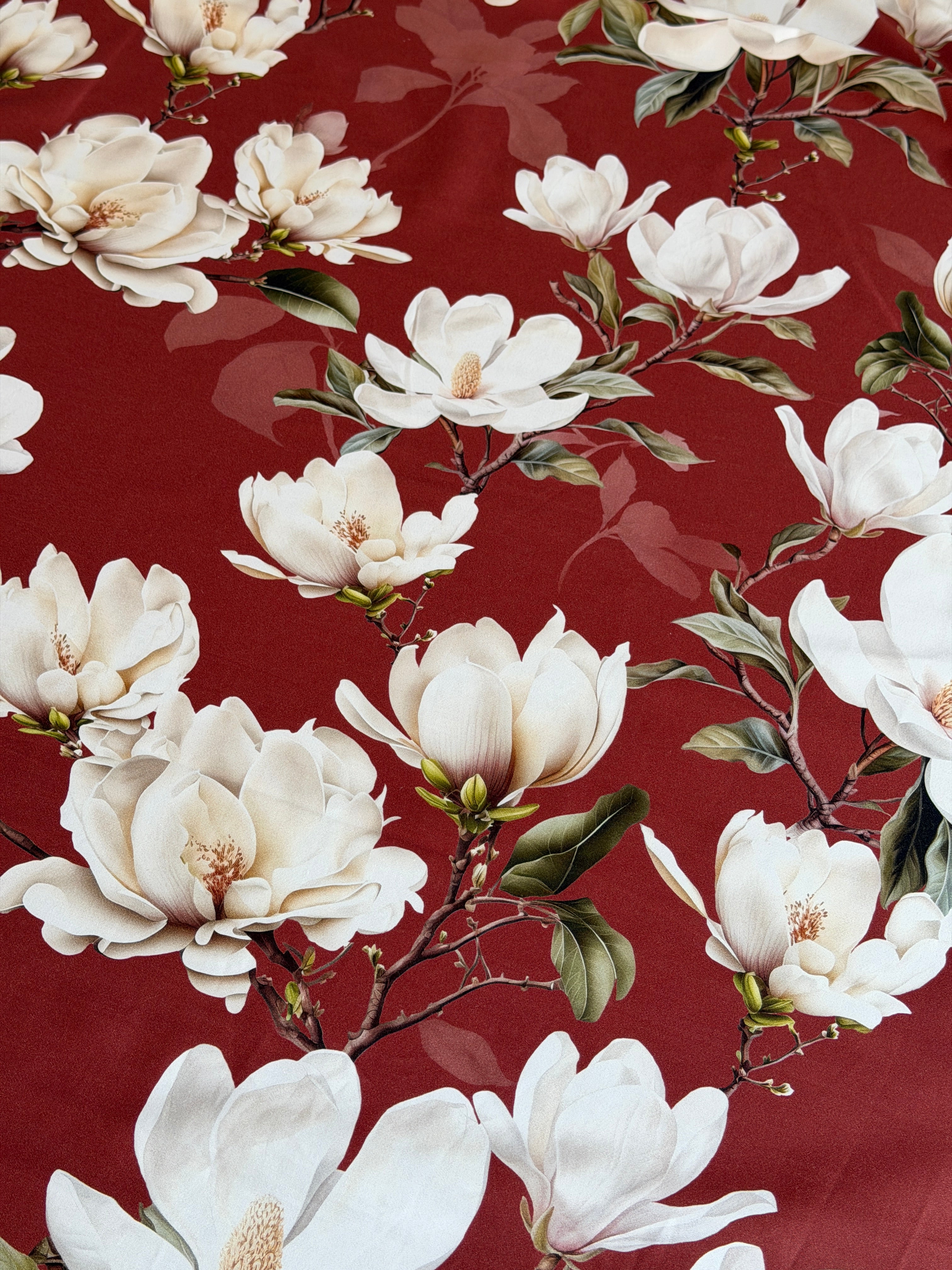 Parure Lenzuola Copriletto Raso 300TC FIORI SUL LETTO - LAVINIA 2.0 Letto Moreali Tessile Casa